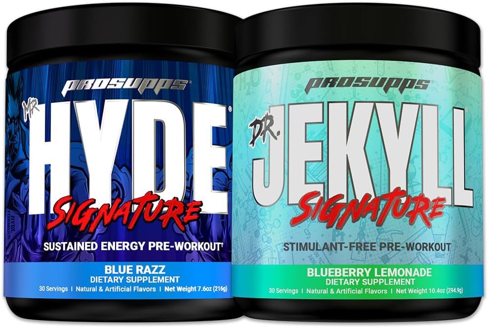PROSUPPS Mr. ハイド® シグネチャーブルーレイズ&Dr. Jekyll® シグネチャーブルーベリーレモネードバンド
