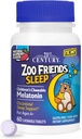 21世紀動物園の友人の睡眠のChewable Melatonin、ラズベリーの味、60の計算