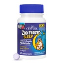 21世紀動物園の友人の睡眠のChewable Melatonin、ラズベリーの味、60の計算