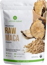 Antler Farms - 100% Pure Organic Raw Maca Powder, 40 Servings, 200g - Vegan, Gluten Free, Sun Dried, Cold Processed, Grown Outdoors in Central Andes of Peru, Certified USDA Organic