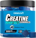 男性のためのクレアチンの Monohydrate のガミー及び女性のための 5g サービングごとのクレアチンの Monohydrate の増加の強さおよび構造筋肉、Sugar 自由、Vegan、ブルーベリーの味、120 の計算、B571