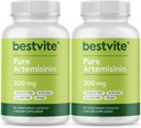 BESTVITE Artemisinin 200mg (120 Vegetarian Capsules) (2-Pack) - No Stearates - No Flow Agents - Vegan - Gluten Free - Non GMO