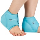 膨潤のためのComfytempの足首のアイスパックの覆い、プランターの正面炎、フィートの痛みの軽減、FSAの適性、傷害のためのゲルのパック 再使用可能な、AchillesのTendonitis、捻挫の足首、ギフト、2 PC