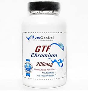 GTF クロム 200mcg // 200 カプセル // ピュア // ピュアコントロール サプリメント