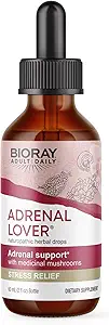 BIORAY大人の毎日のAdrenal Lover - 2 fl oz - 伝統的な中国腎臓の陰のトニック - 非GMO、ベジタリアン、グルテンフリー、アルコール無料