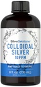 カーライルコロイドシルバー | 10 PPM | 8 oz (236 mL) | ナノシルバーテクノロジーソリューション | ベジタリアン・非GMO・グルテンフリーのサプリメント