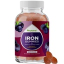 大人のための自然なMultivitaminの鉄のガミー - アイアンとエネルギーブーストBの複雑なビタミンの大人のGummyのビタミン - ガミーの補足および精神的な明快さの焦点Multivitamin