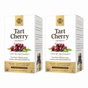Solgar Tartチェリー1000mg、90野菜カプセル(パッケージ2) - Quercetin、Chlorogenic酸とアントシアニン化合物 - 非GMO、ビーガン、グルテンフリー、乳製品無料 - 180トータルサービング