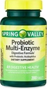 Spring Valley Multi-Enzyme Probiotic 200 Tablets