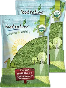 有機スーパーグリーンパウダーブレンド、12ポンド - 混合ケール、モリンガ、スピルリナ、ウヒートグラスパウダー。 非GMO、純粋な、ビーガン、バルク。 酸化防止剤、Chlorophyllで豊富。 ジュース、スムージー、ベーキングに最適