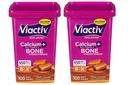 骨の健康、豊富なキャラメル、100 の柔らかい咀嚼のための Viactiv の最高の方式のカルシウム +Vitamin D3 の補足 - 2 のパック