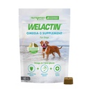 Nutramax Welactin オメガ 3 犬、皮膚およびコートの健康の補足のための魚油, プラス免疫と全体的な健康, プレミアムオメガ 3 脂肪酸, 犬のためのマルチビタミン, 柔らかい咀嚼, 60 カウント