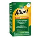 ネイチャーズ・ウェイ・アライブ! Max3の効力の毎日のMultivitamin、Methylated B12およびFollateのエネルギーMetabolism*、90のタブレットを支える超電位Bvitamins