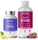 母の約束 プレナタル DHA & 液体鉄バンドル