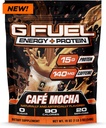 Gの燃料の蛋白質+エネルギー飲み物の粉、賭博のためのプレワークアウトのカフェインの組合せ、砂糖の自由な焦点のアミノ酸、ビタミン+酸化防止剤、19oz (喫茶モカ、20のサービング)
