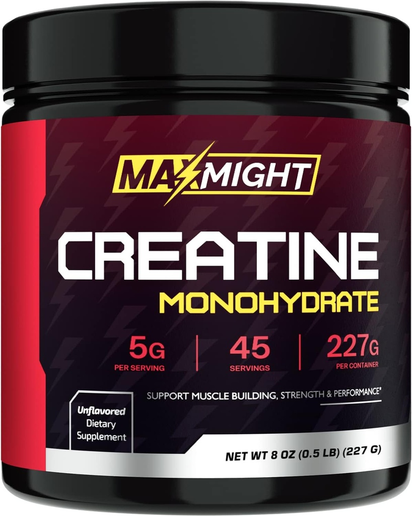 クレアチンの Monohydrate の粉、Micronized のサービングごとの 5g は、非flavored 及び非常に容解性、注入口無し、造り筋肉及び人及び女性のための性能、45 のサービングをサービングします
