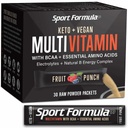 液体のMultivitaminの飲み物の組合せのビタミンの粉BCAA Won'tは人のためのあなたのStomachの毎日のKetoのMultiVitaminをセットアップしませんおよび女性アミノの酸の粉のフルーツの穿孔器のMultivitaminの粉のElectrolytes