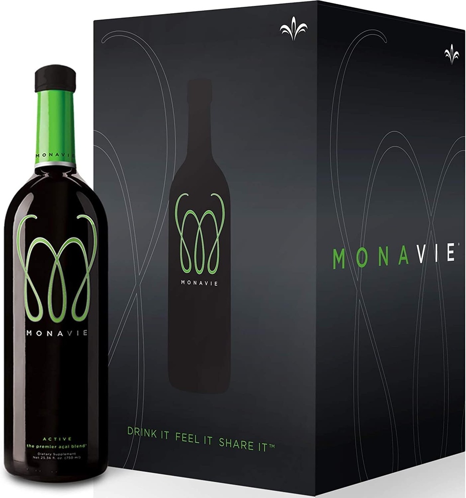 Monavie アクティブ、1 ケース | 4 ボトル、25.3oz 詳しくはこちら