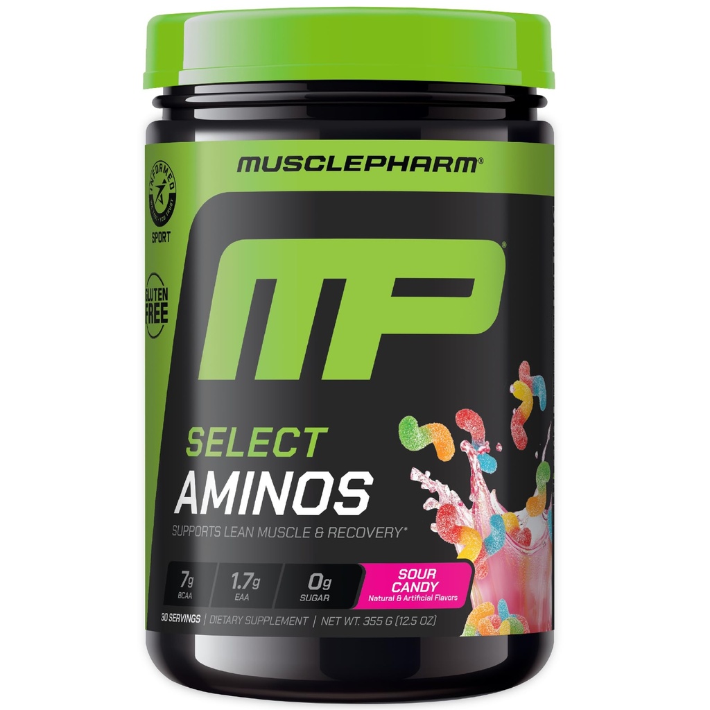 MusclePharmはアミノのEAA + BCAAs、ポストのワークアウトのエッセンシャル アミノの酸の粉、分岐させたチェーン アミノの酸、30のサービングが付いている人及び女性のためのプレワークアウトのエネルギー補足を後押しします(サワー キャンデー)