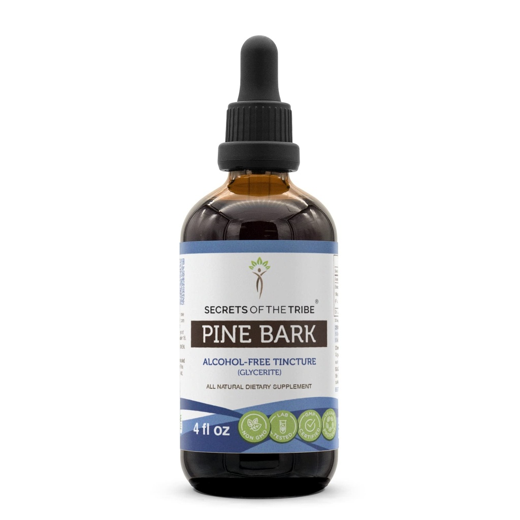 トリブパインバークアルコールフリー液体エキス、ワイルドクラフトパインバーク(Pinus strobus)ドライバーク(FL OZ)の秘密