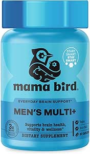 ベストネスウェルネスメンズマルチプラス - 脳とエネルギーの健康サポートのための毎日のマルチビタミン - 男性のための毎日のマルチビタミン - プロバイオティクス&消化酵素フォーミュラ - 30カプレット