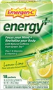 Emergen-Cエナジー+、ビタミンB、ビタミンC、グリーンティー(18カウント、ブルーベリーアサイ味)の栄養補助飲料ミックス、0.33オンスパウダーパケット