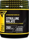 PrimaForce L-Citrulline Malate Powder, Unflavored Pre Workout Supplement, 200 Grams - Boosts Energy, Aids Recovery, 強度のパフォーマンスを向上させます – ビーガン, 非GMO