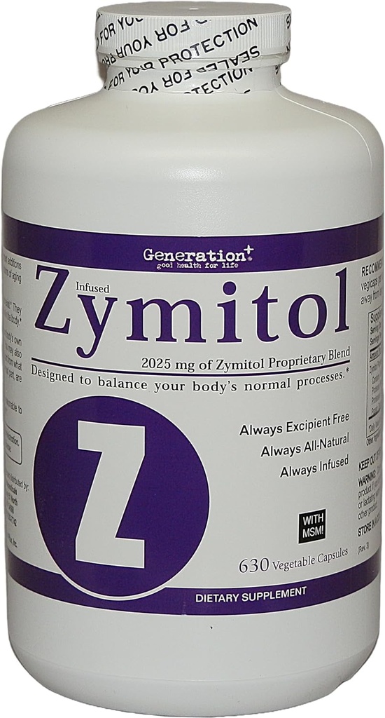 Zymitol - 生成プラス630カプセル