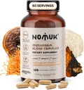 適応性のきのこのエキスのブレンドのライオンのマネ、Reishi、Cordyceps、Chagaの補足、120のカプセル。