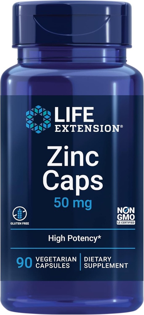 ライフエクステンションリジン620mgと亜鉛50mg - 100ベジタリアンカプセルと90ベジタリアンカプセル