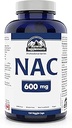 サミットサプリメント - NACサプリメント600mg、Nac nアセチルシステイン、アンチオキシダントグルタチオンレベル、免疫システムサポート、肝臓サポート - カナダの製品 - 150カプセル