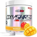 EHP Labs OxyShredの事前のワークアウトの粉-Lグルタミン及びアセチルLのカルニチン、エネルギー ブーストの飲み物-マンゴ、60のサービングが付いているプレワークアウトの粉