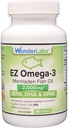アトランティックメンハデンフィッシュオイルオメガ3 2000mg、バープレス、米国製、EPA+の完璧なバランス DHA + DPA 90 ソフトゲル