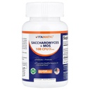 Vitamatic Saccharomyces Boulardii Probiotic 10B/サービング+イースト エキス(MOS Yeast Fraction) 300 mg - 60 DRカプセル - アメリカ製