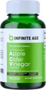 INFINITE AGE 1950mg Apple Cider Vinegarカプセル、90カウント - アメリカ製、ビーガン、グルテンフリー、オールナチュラル - 60mg Cayenneフルーツ付き - フィラーなし、超集中