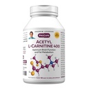 ANDREW LESSMAN Acetyl L-Carnitine 400 mg - 60カプセル - 神経系、脂肪およびエネルギー代謝、健康な脳機能、脳への健康な血流のためのサポート。 飲みやすいカプセル。