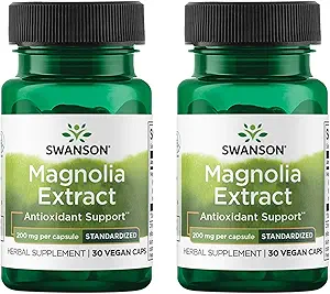 Swanson Magnolia Bark-Herbal の補足は伝統的に神経系及び消化器の健康サポートを促進するのに使用しました-月は呼吸器の健康及び圧力サポートを促進します(各30の野菜のカプセル、200mg) 2パック
