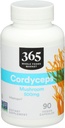 全食糧市場、Cordycepsのきのこのビーガン カプセル、500mg、90の計算による365