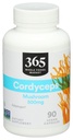 全食糧市場、Cordycepsのきのこのビーガン カプセル、500mg、90の計算による365