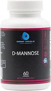 クランベリー、タンポ、ハイビスカスのエキスとD-Mannose - 膀胱、尿路のサポート、フラッシュ不純物 - 超吸収グルテンフリー&非GMO | 60カプセル