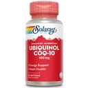 Solaray Ubiquinol CoQ-10 100mgは吸収性Softgels - 男性と女性のためのUbiquinol CoQ10サプリメント、Coenzyme Q10-30 Softgelsを強化しました