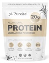 Zurvita - Vanilla Crème Protein Powder- Protein, Probiotics, No Artificial Sweeteners, 24+ Vitamins & Minerals, 140 Cal/Scoop - 26oz (20 Servings)