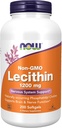 NOWの食糧補足、自然発生のPhosphatidylコリン、200のSoftgelsのLecithin 1200のmg
