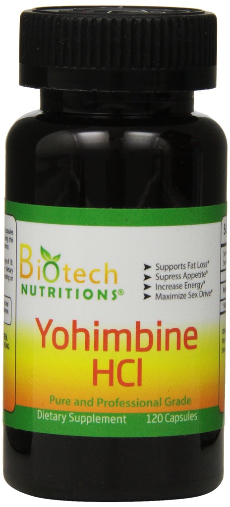 Yohimbine HClの食事療法の補足、120の計算