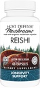 Host Defense Reishi Capsules - Heart & Immune Health Support Supplement - Mushroom Supplement to Support Energy & Vitality - Reishi Supplement to Aid Overall Well-Being - 60 Capsules (30 Servings)*