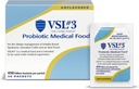 VSL #3®消化器の健康、IBS&UC症状のためのプロバイオティックパウダー - 450B CFU、高周波、マルチストレーナー、ライブ、冷やされたプロバイオティック、男性と女性のガット健康サポートのための医療食品、30パック