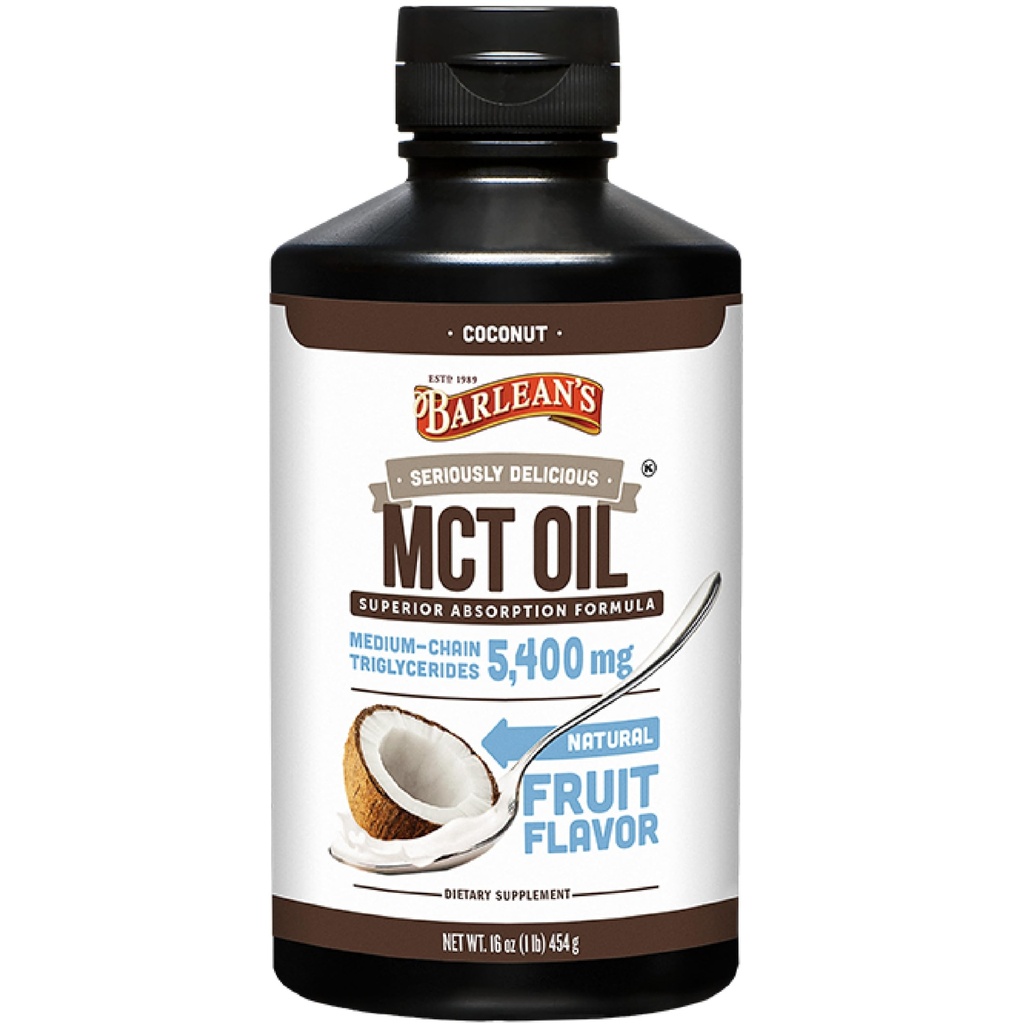 BarleanのMCTオイルの補足、Ketoのコーヒーのために風味付けられるココナッツは5,400mg植物ベースのMCTのエネルギー、焦点およびウェルネス、16のozを支えます