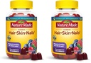 自然はBiotin 2500 mcg、健康な毛、皮及び釘サポート、90のグミー、45日の供給(パッケージ2)が付いている毛皮および釘をなしました