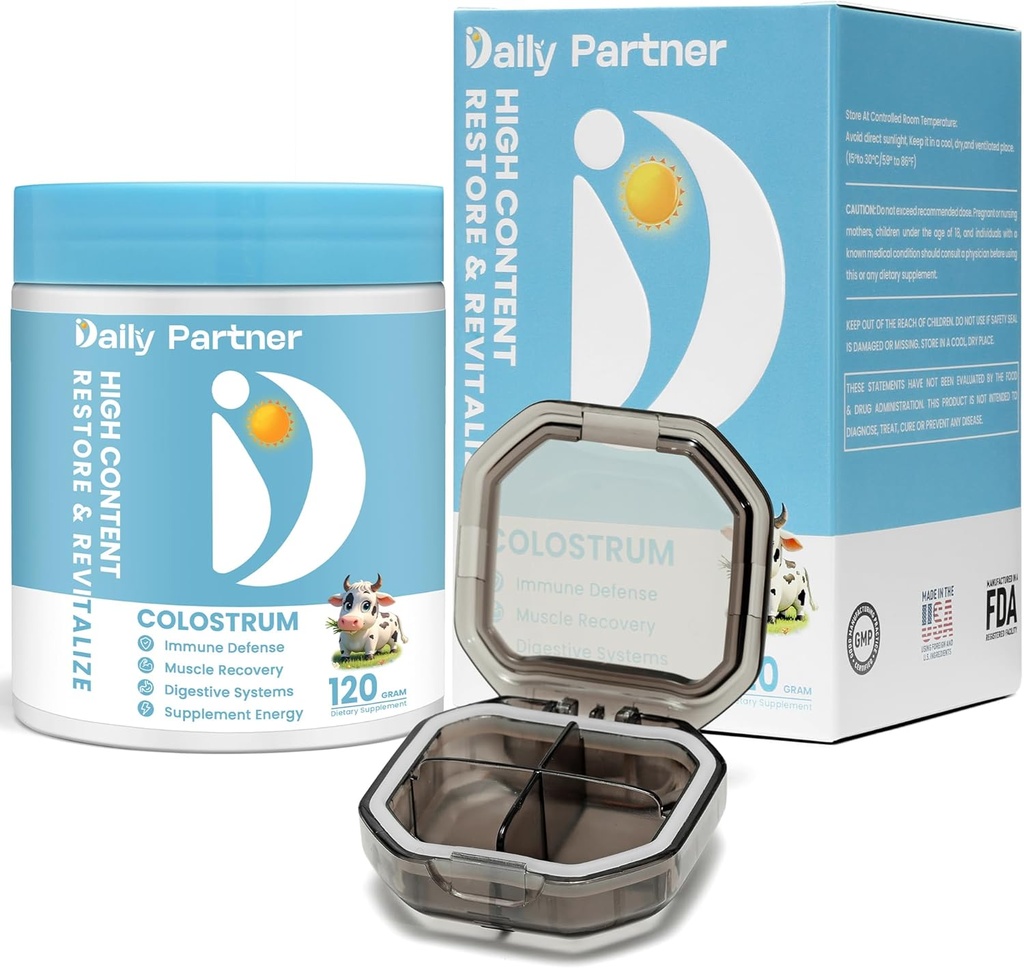 Colostrumの粉-免疫サポート及び腸の健康の補足、促進の自然な筋肉回復、Calostro Bovinoは、カプセル箱及びスプーンを含んでいます