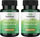 Swansonの未加工Pituitary Glandular 80のミリグラム60のカプセル(2のパック)